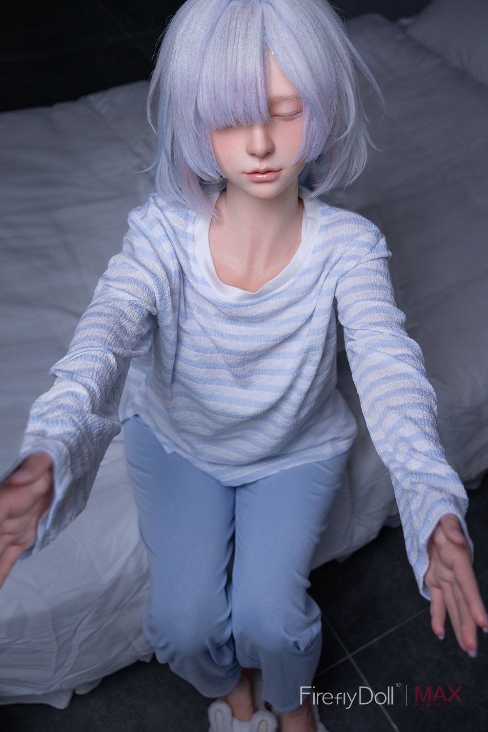 Firefly® 153cm (5.02') Max Real Skin Texture Eyes Closed Silicone Sex Doll LiuLi 1, ROS Available