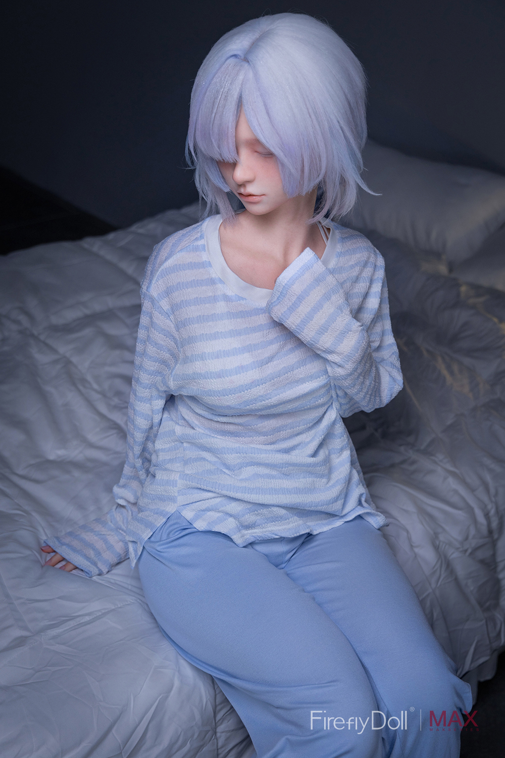 Firefly® 153cm (5.02') Max Real Skin Texture Eyes Closed Silicone Sex Doll LiuLi 1, ROS Available