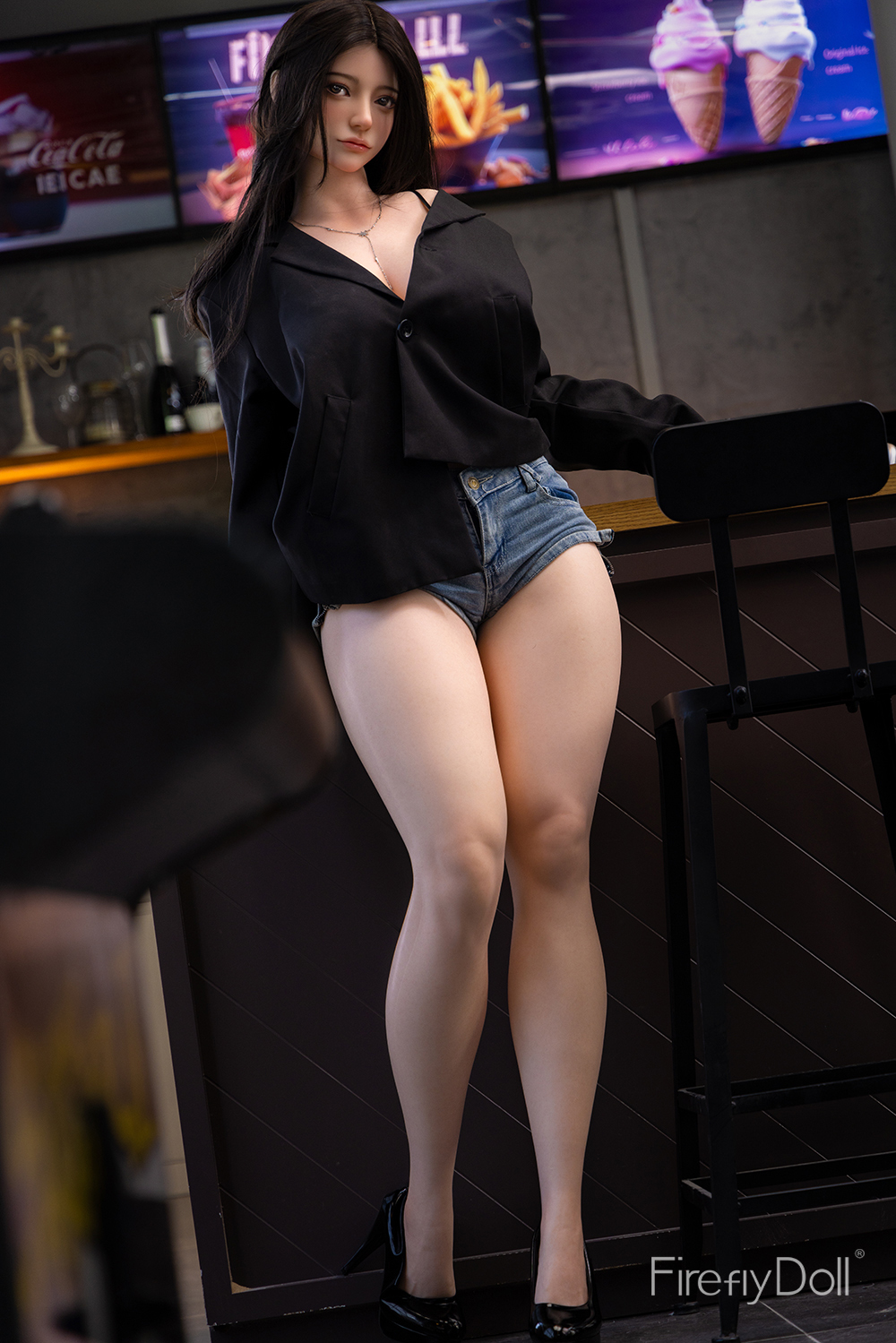 Firefly® 164cm (5.38') Silicone Sex Doll DuQing, ROS Available