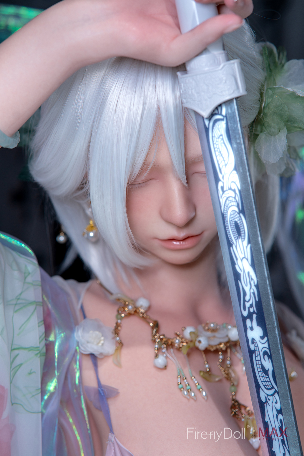 Firefly® 160cm (5.25') Max Real Skin Texture Eyes Closed Silicone Sex Doll LiuLi 5, ROS Available