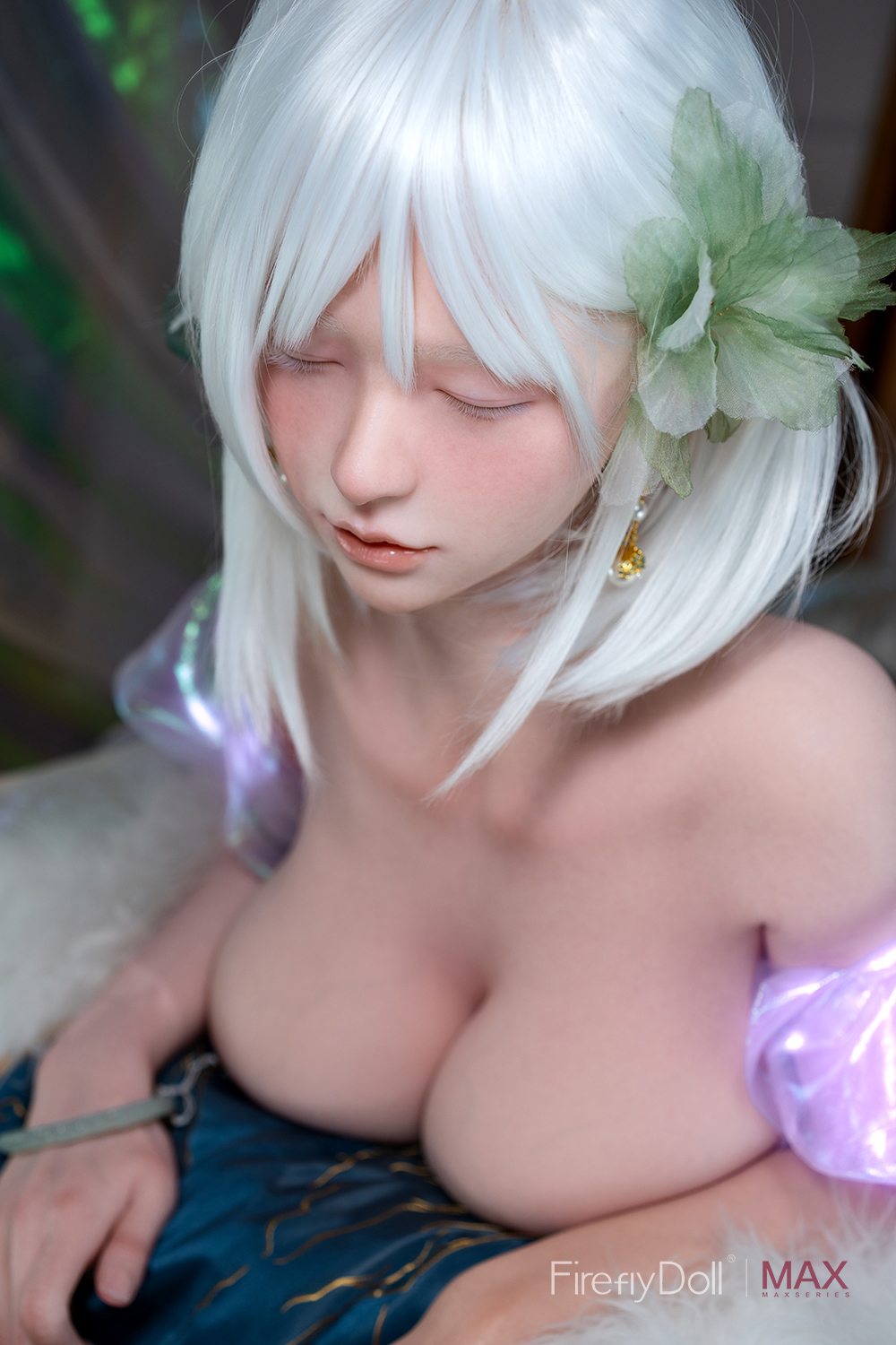Firefly® 160cm (5.25') Max Real Skin Texture Eyes Closed Silicone Sex Doll LiuLi 5, ROS Available