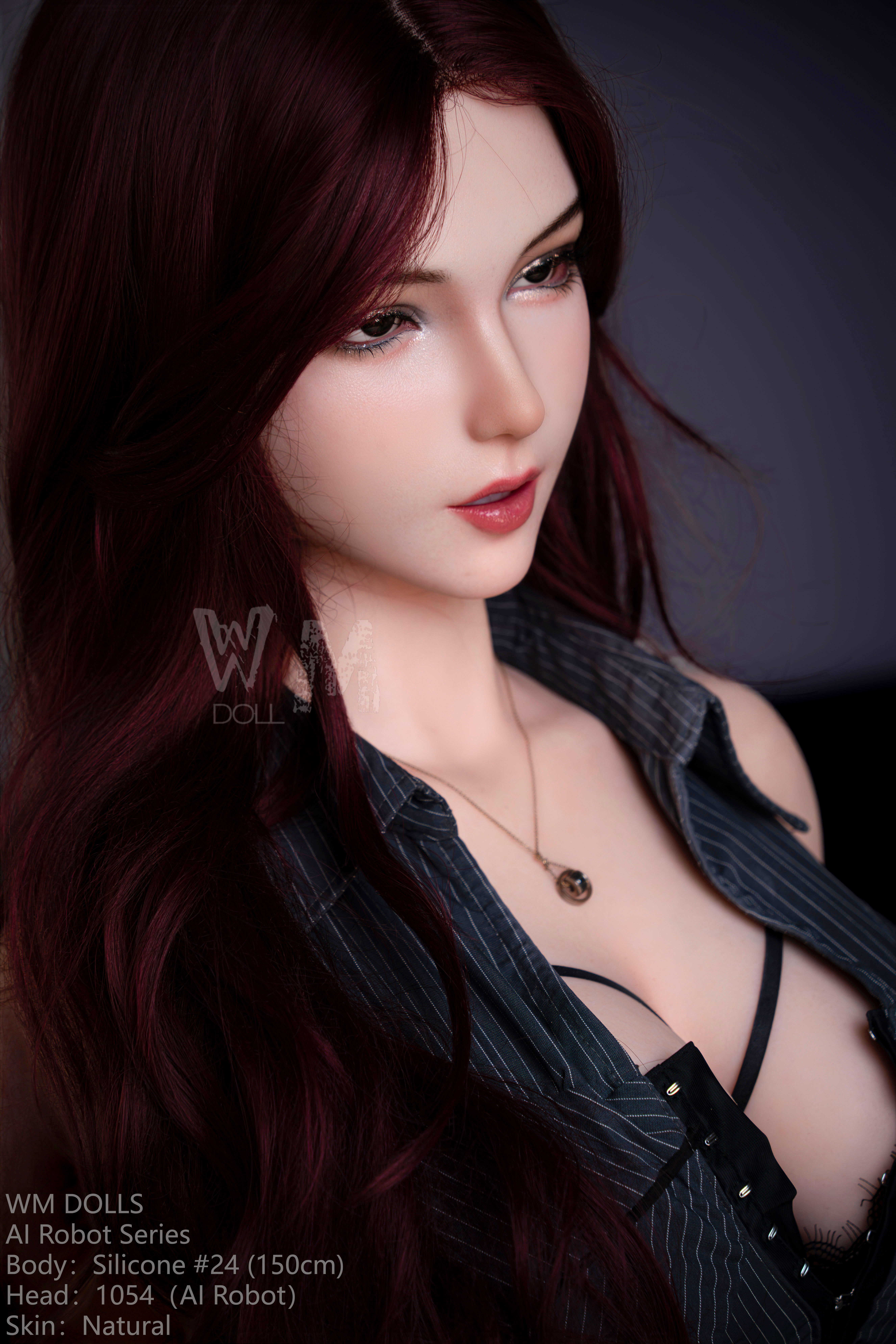 WM Dolls® 150cm (4.92') E-Cup Sex Doll, AI Head #1054, AI Robot Series