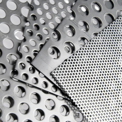 Stainless steel perforated plate