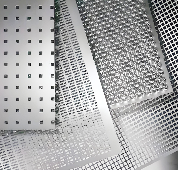 Stainless steel perforated plate