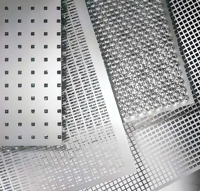 Stainless steel perforated plate