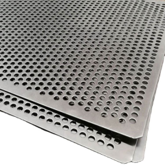 Stainless steel perforated plate