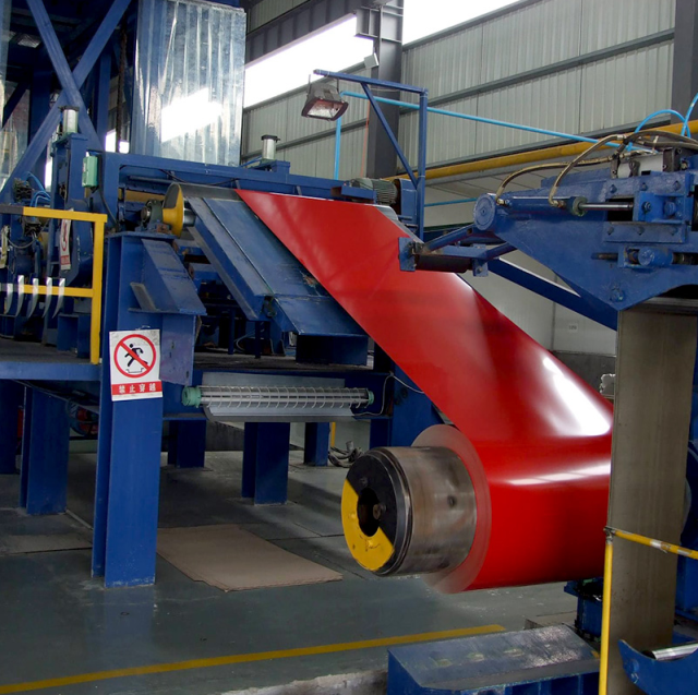 Cold rolled color coating