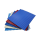 Coloured roof plate