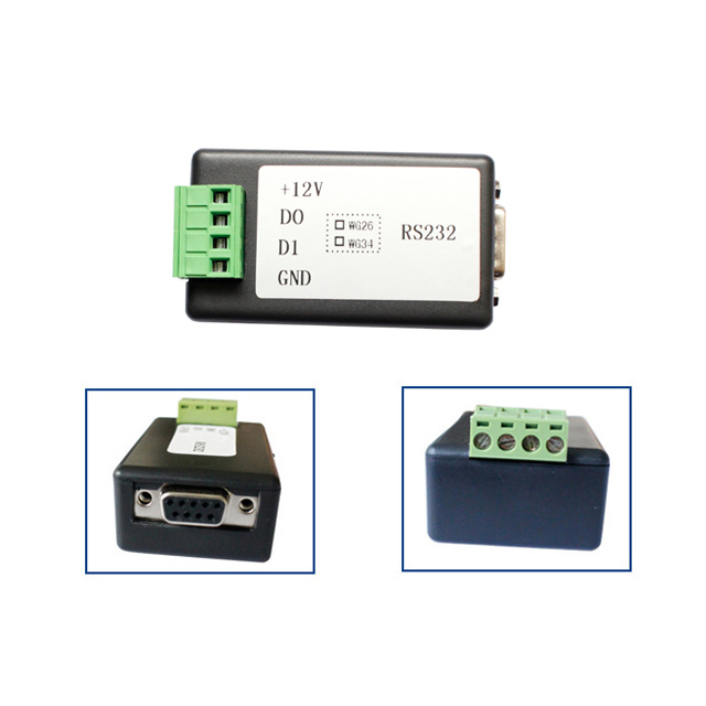Wiegand to RS232 converter（DB9 Male connector)