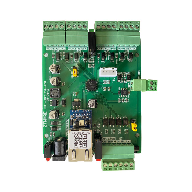 4CH wiegand to TCP/IP converter