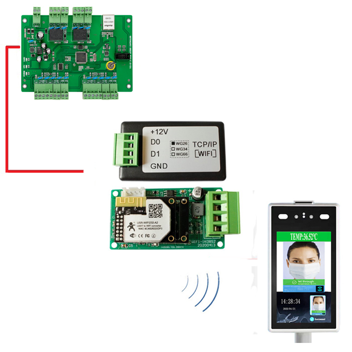 Wiegand to WIFI converter