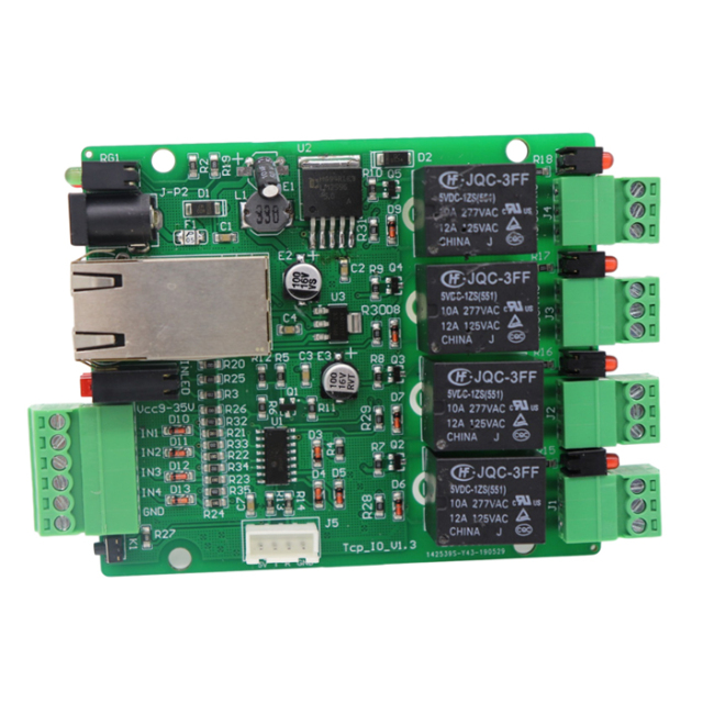 Ethernet 4 Channel Relay IO module