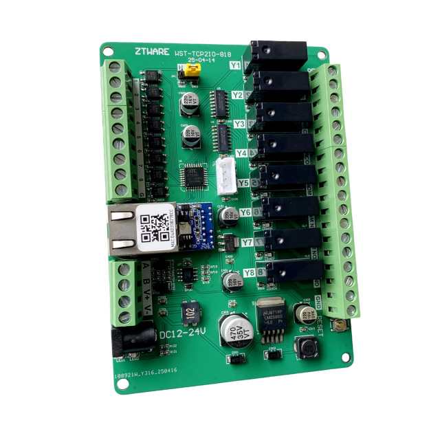 Ethernet 8 Channel Relay IO module