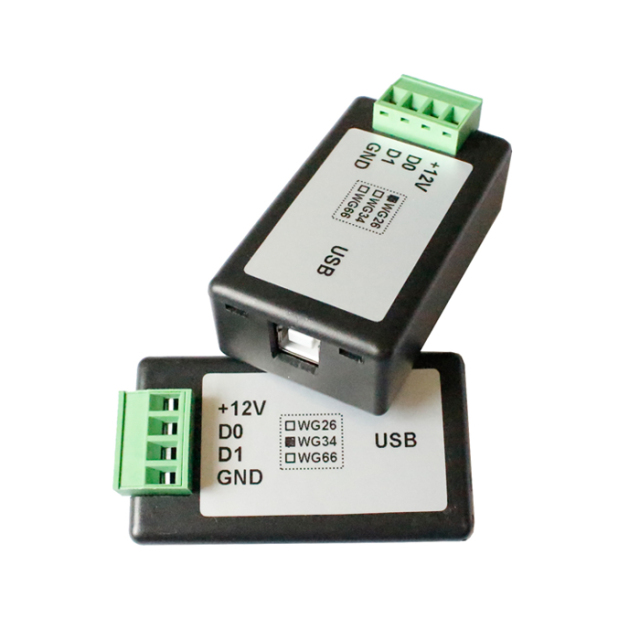 Wiegand to USB Virtual COM Port converter