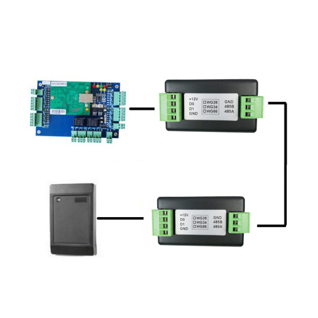 Wiegand to RS485 Converter