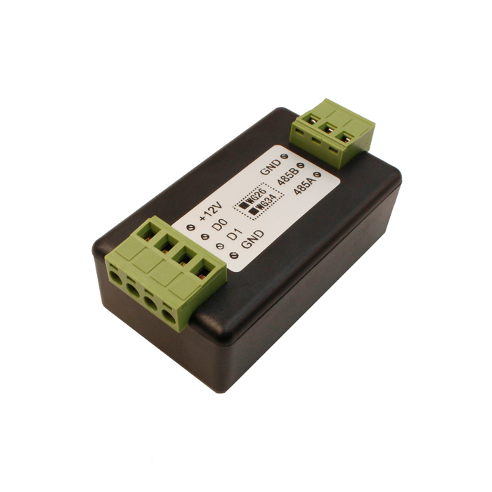 Wiegand to RS485 Modbus converter