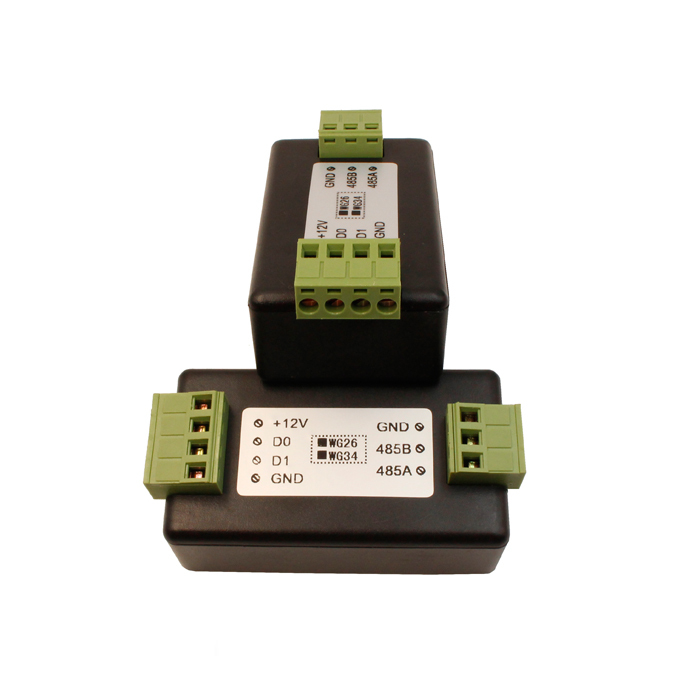 Wiegand to RS485 Modbus converter