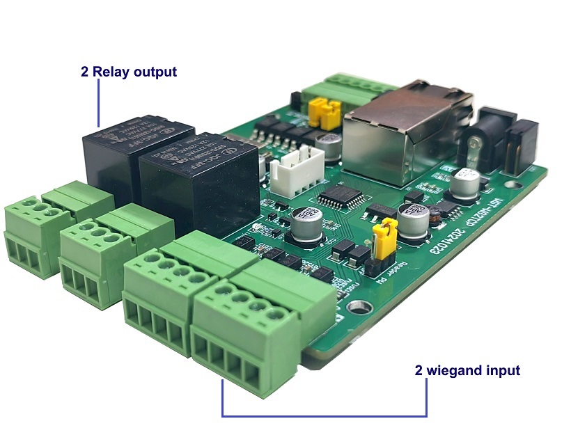Ethernet 2 Channel Relay IO module