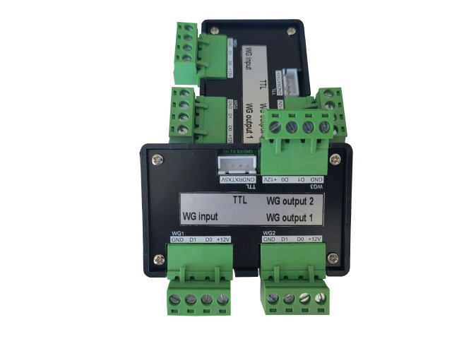 Wiegand to Wiegand converter（1CH wiegand input to 2 CH wiegand output)