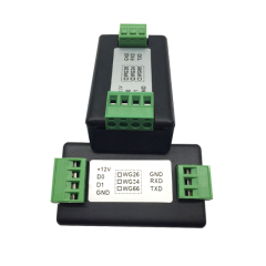 Wiegand to RS232 Terminal(GND,RXD,TXD) connector