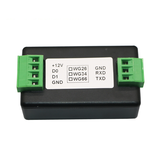 Wiegand to RS232 Terminal(GND,RXD,TXD) connector