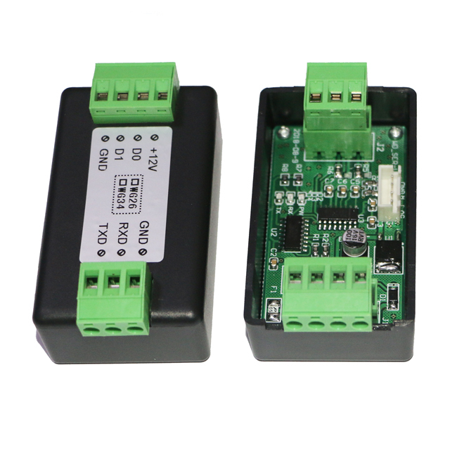 Wiegand to RS232 Terminal(GND,RXD,TXD) connector