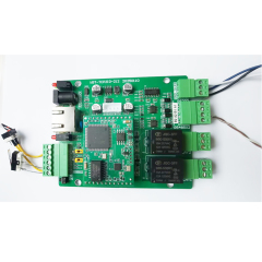 Ethernet 2CH Relay RS232&RS485 IO module