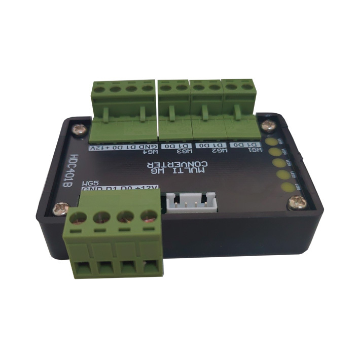 4 CH Wiegand to Wiegand converter（4CH wiegand input to 1 CH wiegand output)