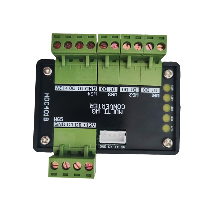 4 CH Wiegand to Wiegand converter（4CH wiegand input to 1 CH wiegand output)