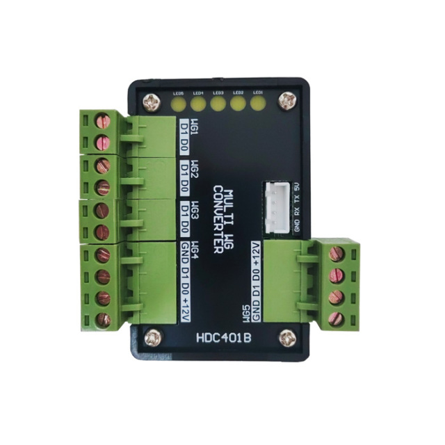 4通道韦根转韦根转换器（4通道韦根输入转1通道韦根输出）