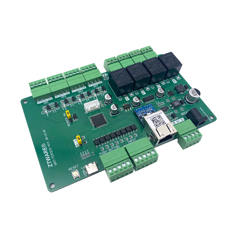 4 channel wiegand 4 channel Relay TCP/IP RS485 IO board