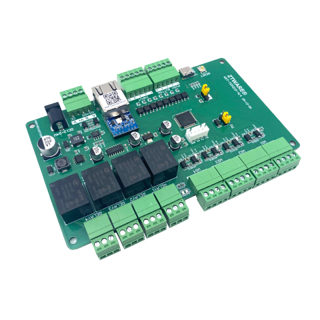 4 channel wiegand 4 channel Relay TCP/IP RS485 IO board
