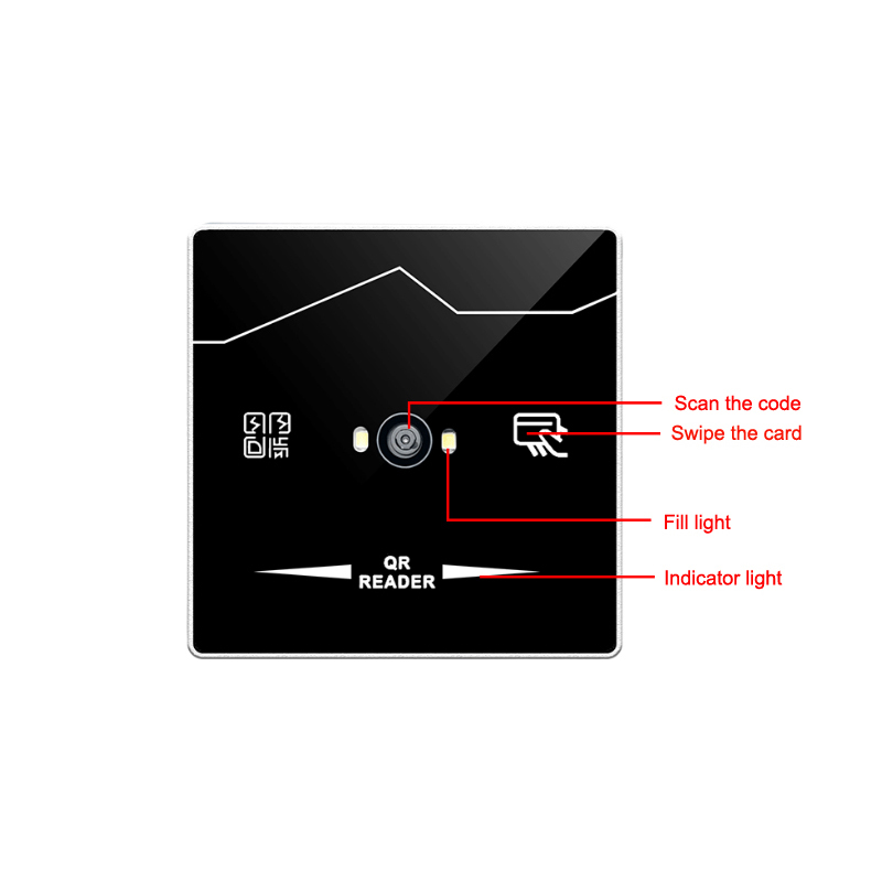 QR Code+RFID all in one Card reader