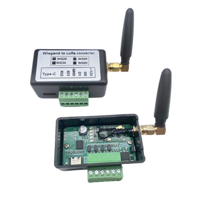 Wiegand to LoRA with IO converter