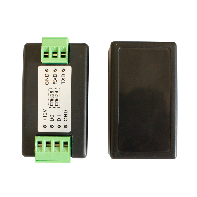 Wiegand to RS232 Terminal(RXD,TXD,GND)converter