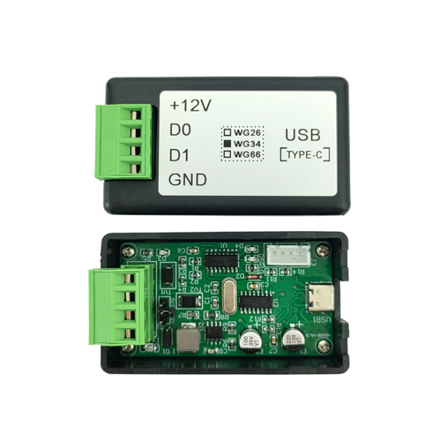 Wiegand to USB(Type-C)Dual-way transmission converter