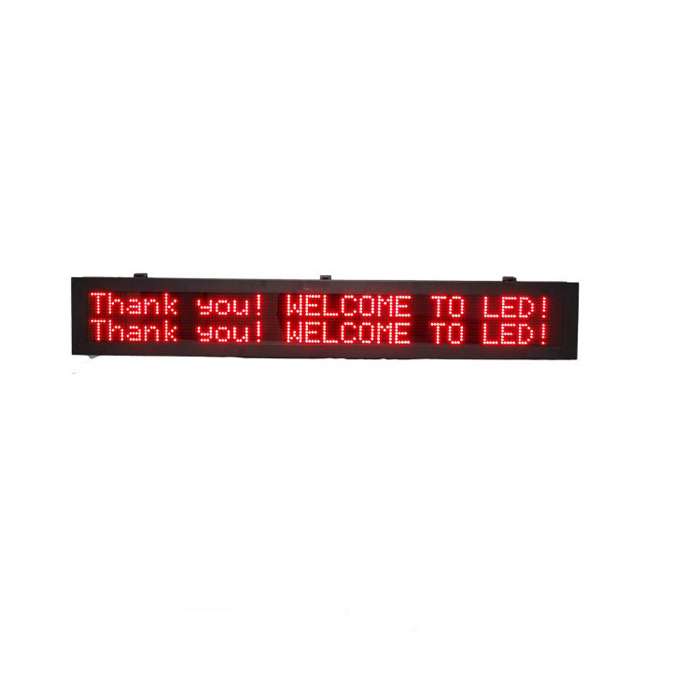 P7.62-16*160Dots Parking LED Display sign