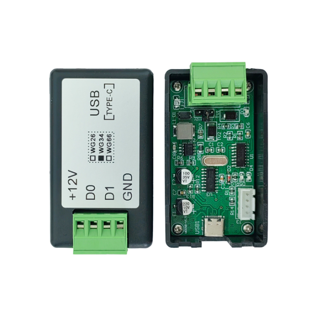 Wiegand to USB(Type-C)Dual-way transmission converter