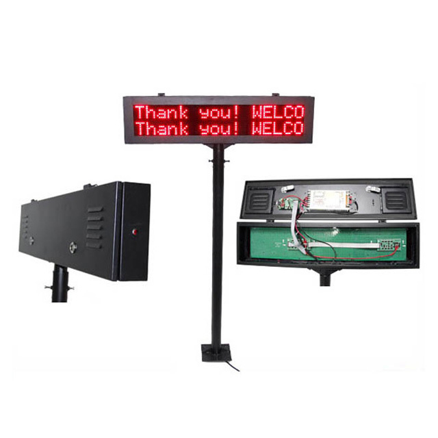 P7.62-16*96Dots Red Parking LED Display sign