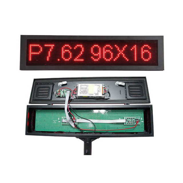P7.62-16*96Dots Red Parking LED Display sign
