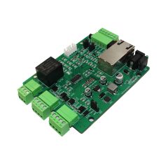 Ethernet 1CH Relay 2CH wiegand 2CH output IO control board