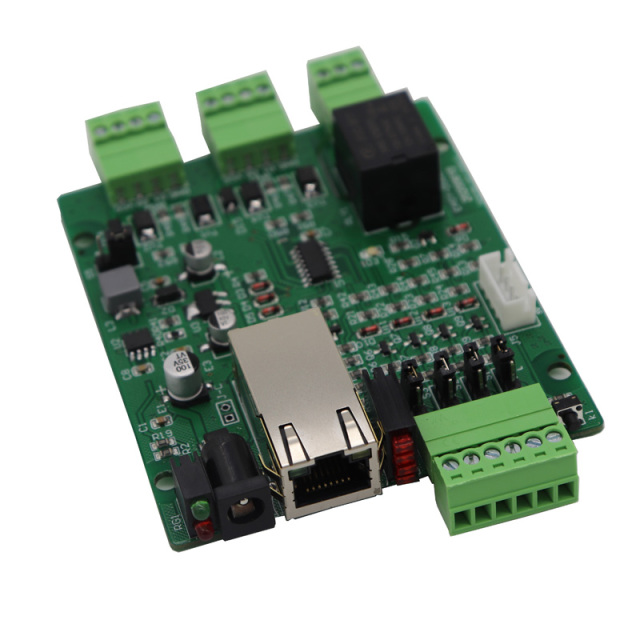 Ethernet 1CH Relay 2CH wiegand 4CH inputs IO control board