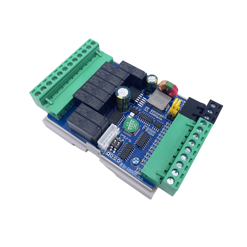 Modbus Remote Serial to 8 relay IO Module