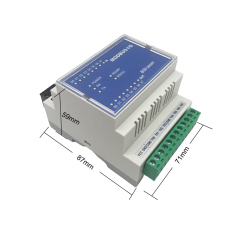Modbus Remote Serial to 8 relay IO Module