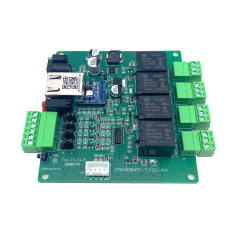 Ethernet 4 Channel Relay IO module(WST-TCP2IO-414D)
