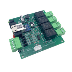 Ethernet 4 Channel Relay IO module(WST-TCP2IO-414D)