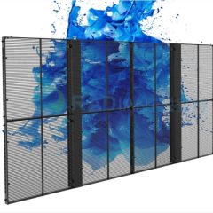 Pantalla LED transparente para exteriores