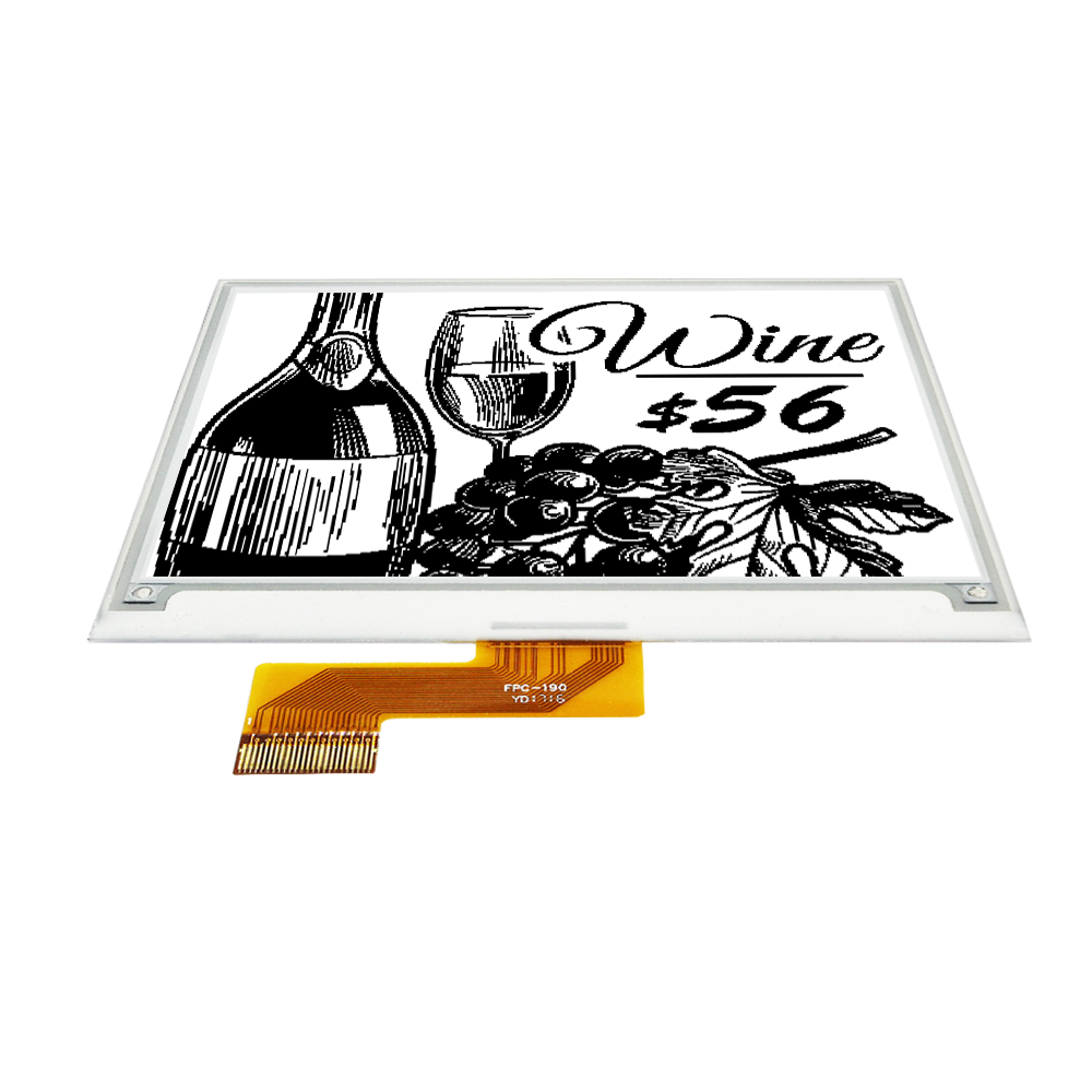 DKE 4.2 Inch Black White ePaper Display