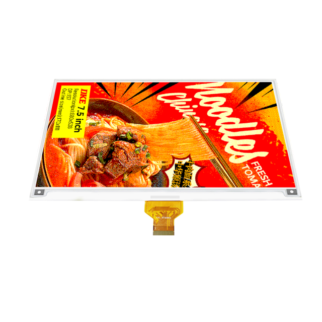 DKE 7,5 Zoll Schwarz Weiß Rot Gelb 4-Farben ePaper Display