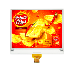 DKE 5,83 Zoll Schwarz Weiß Rot Gelb ePaper Display